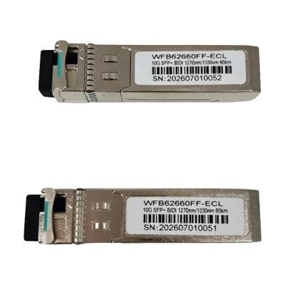 10G SFP+ BiDi 60km 1270nm 1330nm